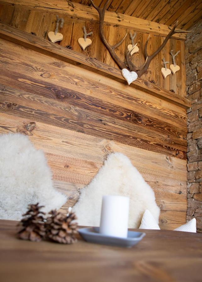 Chalet Gletscherblick Stubai Mieders Bagian luar foto